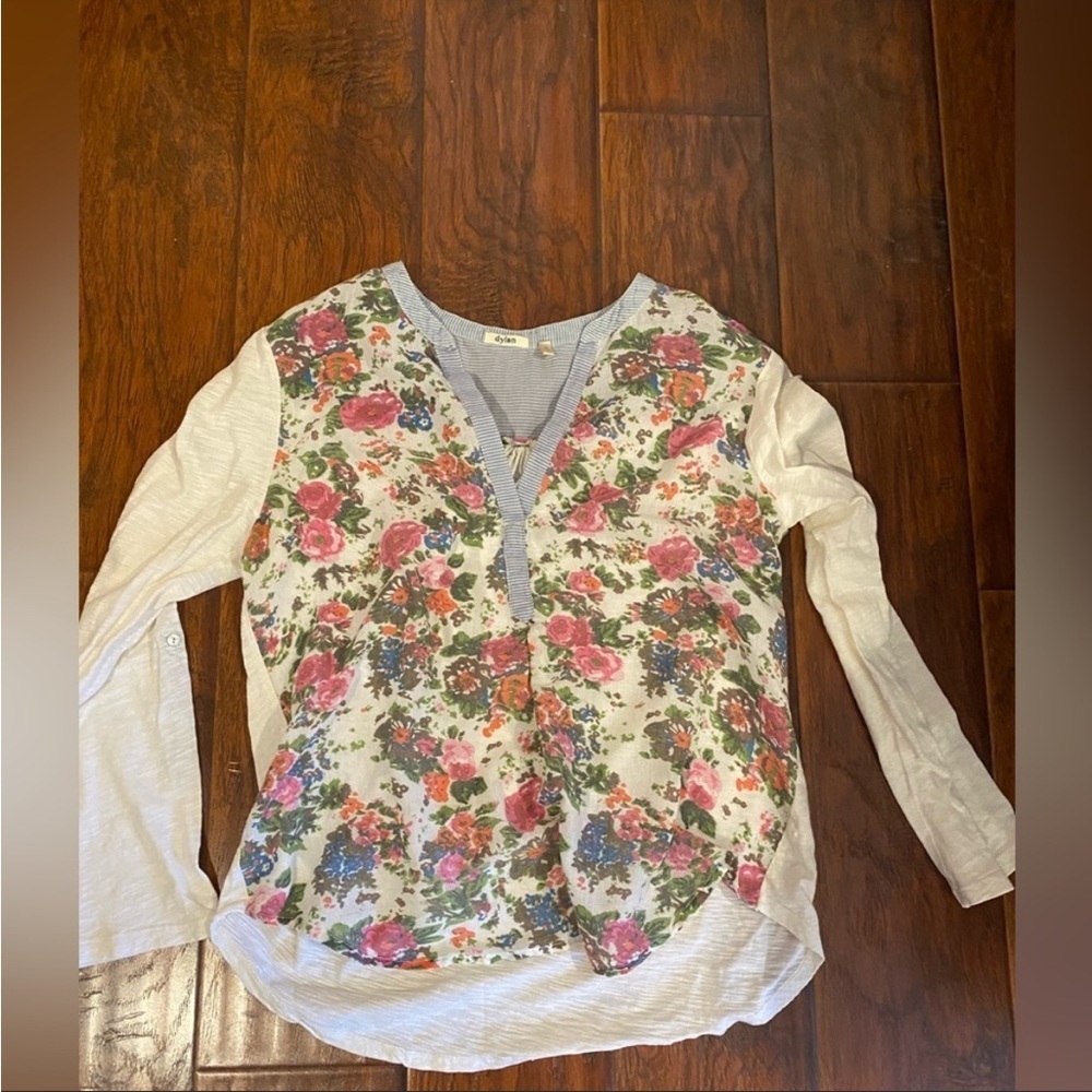 ⛱️🔥Dylan - Floral Pattern Long Sleeve - L